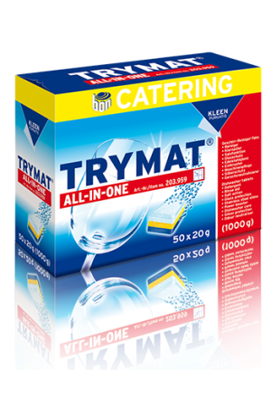 Trymat Dishwasher Tab 3 in 1 Ταμπλέτες Πλυντηρίου πιάτων