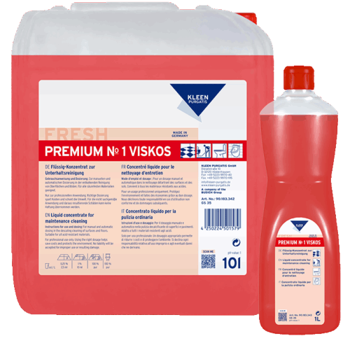 PREMIUM NO 1 VISKOS - SANITARY MAINTENANCE CLEANER Καθημερινό Καθαριστικό Χώρων Υγιεινής