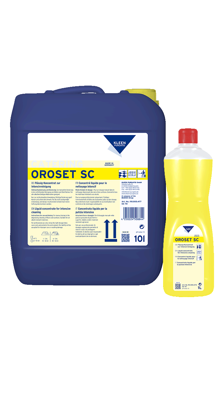 OROSET SC - INTENSIVE CLEANER Εντατικό Καθαριστικό