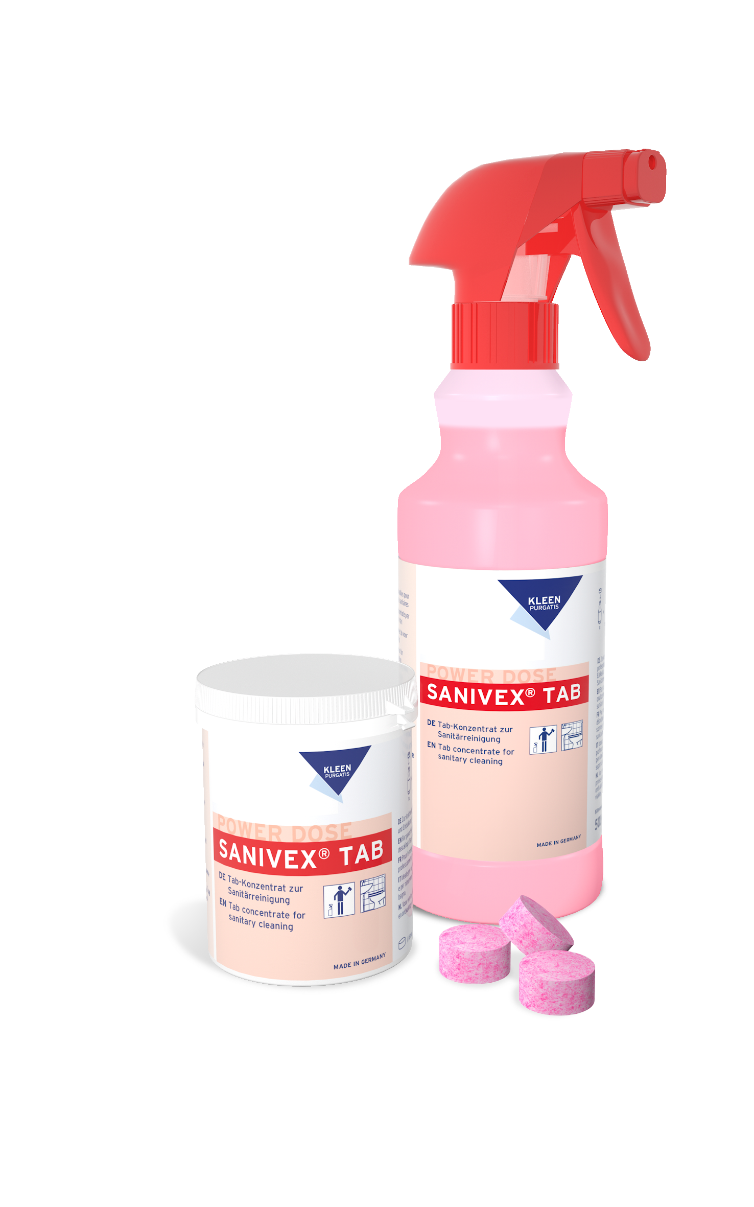 SANIVEX TAB - SANITARY MAINTENANCE CLEANER Καθημερινό Καθαριστικό Χώρων Υγιεινής