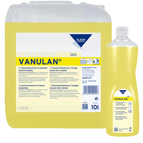 VANULAN - HAND DISHWASHING DETERGENT Απορρυπαντικό Πιάτων Χεριού