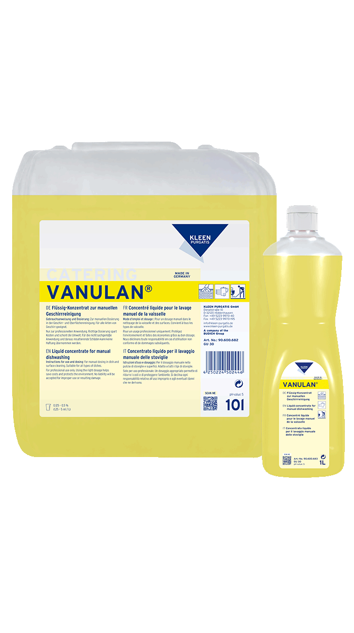 VANULAN - HAND DISHWASHING DETERGENT Απορρυπαντικό Πιάτων Χεριού